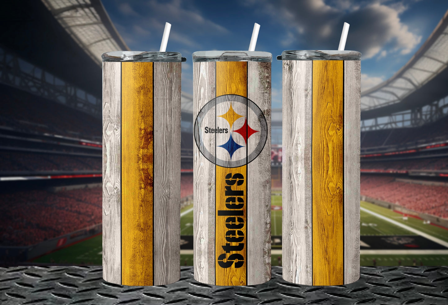 Pittsburgh Steelers 20oz Stainless Steel Tumbler