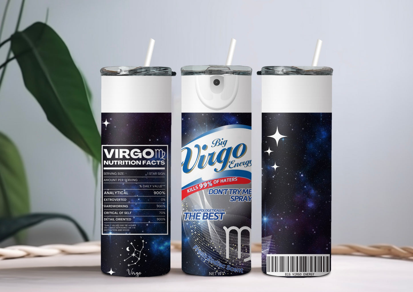 Zodiac Signs 20oz Stainless Steel Tumbler