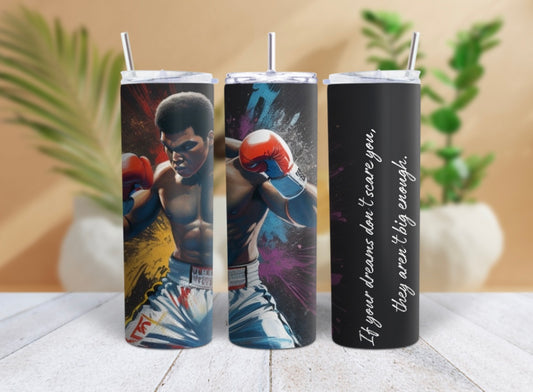 20 OZ Muhammad Ali Stainless Steel Tumbler